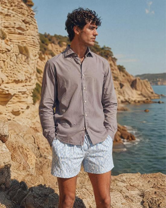 26SS 페델리 긴팔 셔츠 TUD00507 43 Dark greige - FEDELI