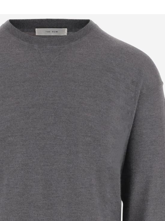 26SS 더로우 스웨터 1258 Y498GYM Grey - THE ROW