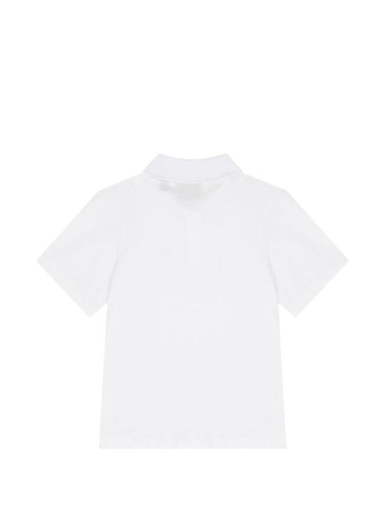 26SS [키즈] 엠포리오 아르마니 폴로 셔츠 7B000022 AF10378U0002 White - EMPORIO ARMANI