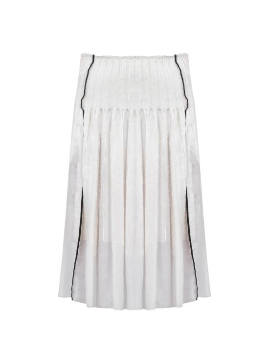 26SS 팔로마울 미디 스커트 WV1701000 WHITE White