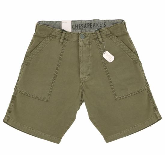 26SS CHESAPEAKE'S 숏팬츠 102 MILITARY