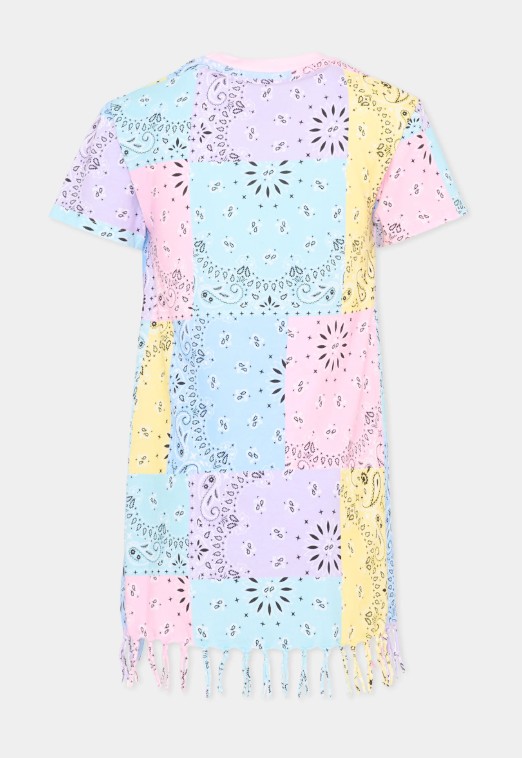 26SS [키즈] 세인트바쓰 원피스 ABBEY 03517L Bandanna round color emb - MC2 SAINT BARTH