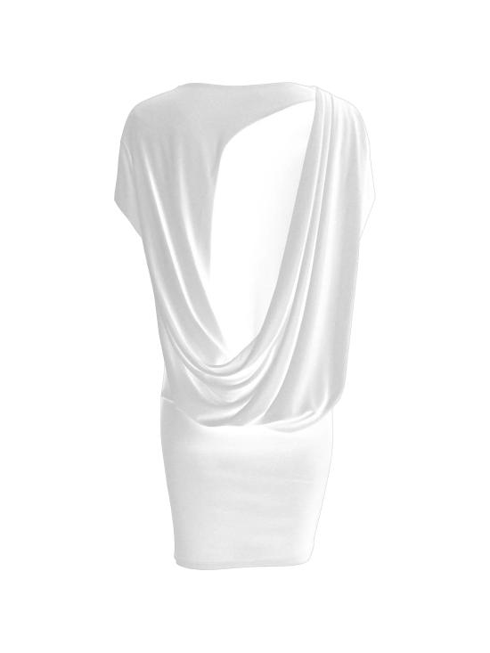 26SS 자크뮈스 미디 원피스 DRW00847AJ00253 100 White - JACQUEMUS