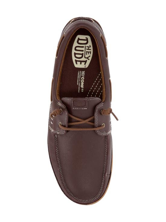 26SS 헤이두드 로퍼 HD45094 2LR SHAVED BROWN ROBE BROWN - HEY DUDE