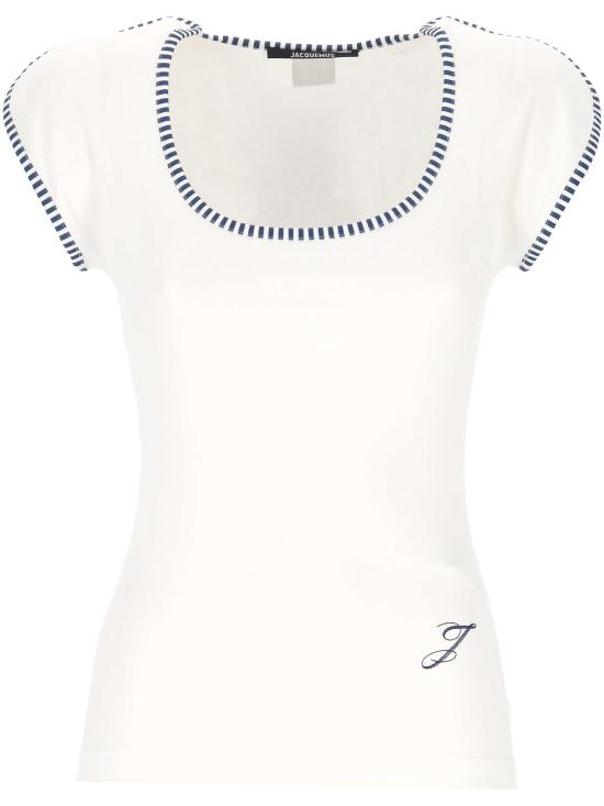 26SS 자크뮈스 반팔 티셔츠 TSW00595AJ00286 100 White