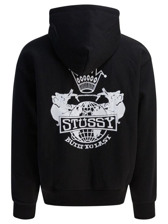 25FW 스투시 후드 티셔츠 19751250001BLACK - STUSSY
