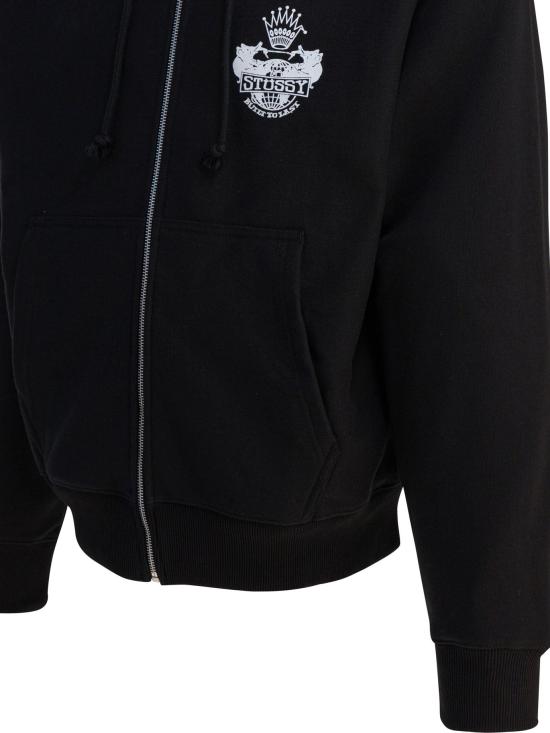 25FW 스투시 후드 티셔츠 19751250001BLACK - STUSSY