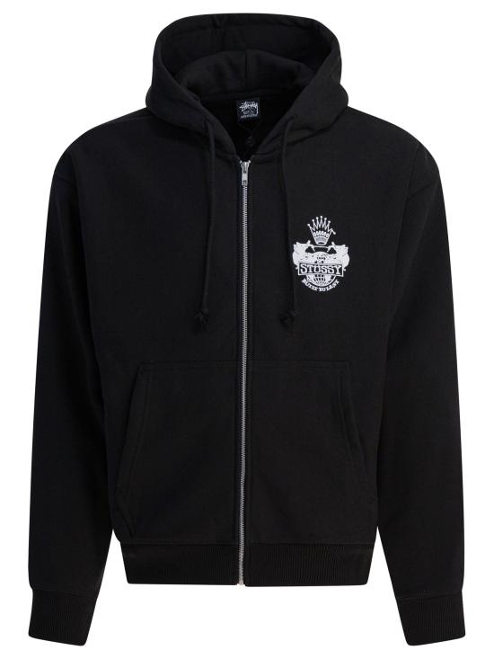 25FW 스투시 후드 티셔츠 19751250001BLACK