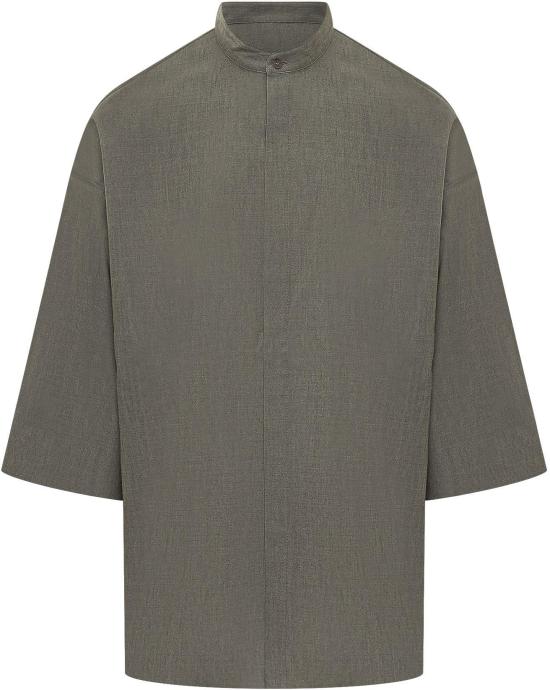 26SS 피어오브갓 반팔 셔츠 FG9M60606OXF259 DONKERGREEN