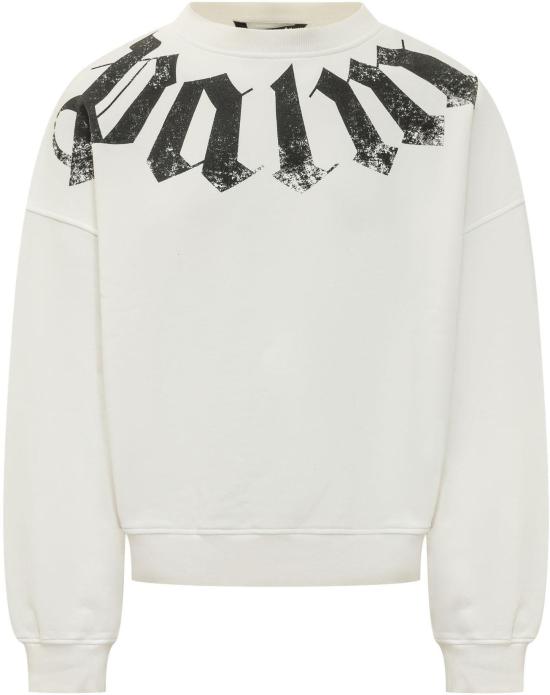 26SS 팜앤젤스 스웨터 PMBA08JS26FLE0010310 WHITE