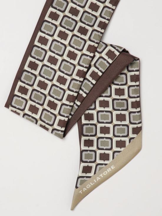 26SS 딸리아토레 머플러/스카프 FOULARD8 NTE2601BROWN Brown - TAGLIATORE