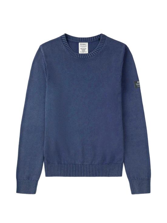 26SS 에콜프 스웨터 MCMGAKNTAIL00676S26 161 Deep navy