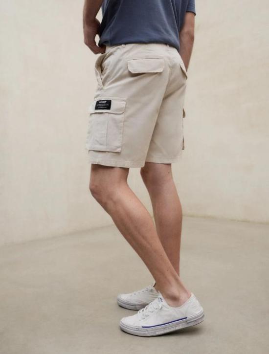 26SS 에콜프 숏팬츠 MCMGAPCETHIS0753S26 241 WASHED STONE - ECOALF