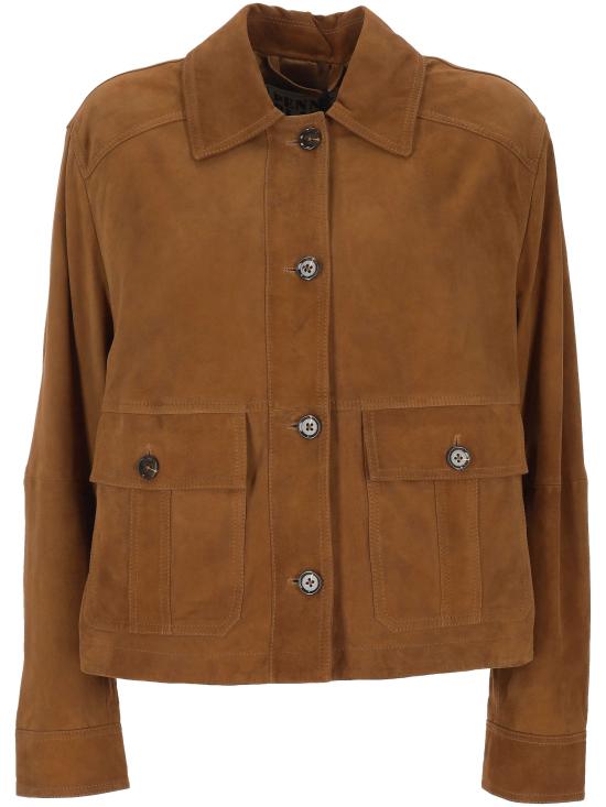 26SS 페니 블랙 수트 자켓 2611441023200 1904001 Brown