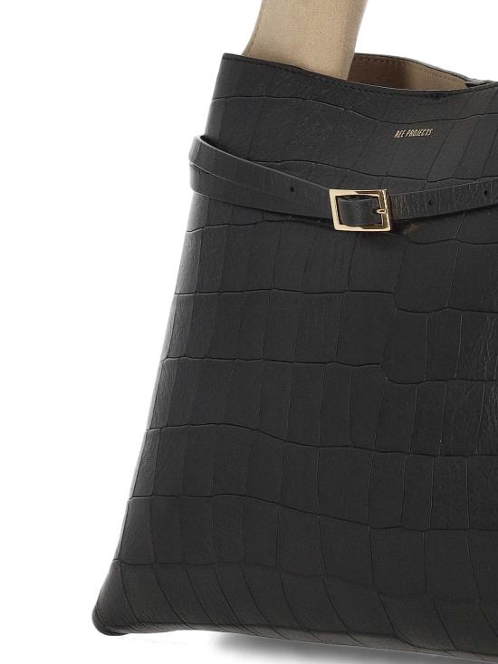 26SS 리프로젝트 토트백 TOTCLAMIB1SOCR BLACK Black - REE PROJECTS