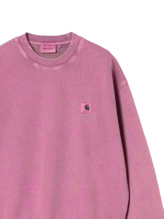 26SS 칼하트 WIP 넬슨 스웨트셔츠 I029537 3IBGDGENTLE PURPLE GARMENT D - CARHARTT WIP