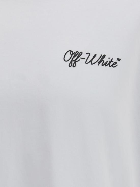 26SS 오프화이트 반팔 티셔츠 44MAA120S26J01D 100 White - OFF WHITE