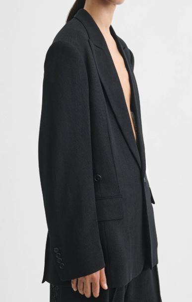 26SS 피비 파일로 수트 자켓 DV162PL3251 900BK - PHOEBE PHILO