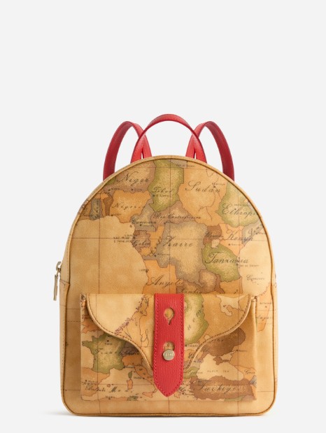 26SS 알비에로 마르티니 백팩 LE64 G6160332 Rosso papavero