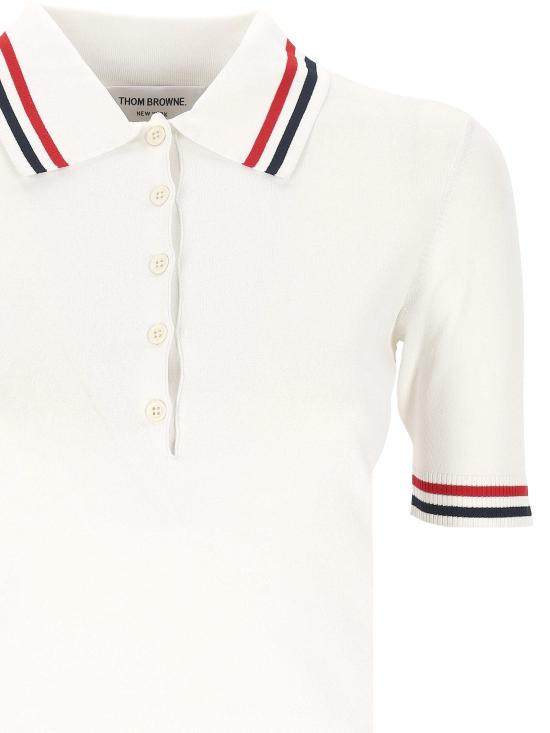 26SS 톰브라운 반팔 티셔츠 FKP132A Y5502100 White - THOM BROWNE