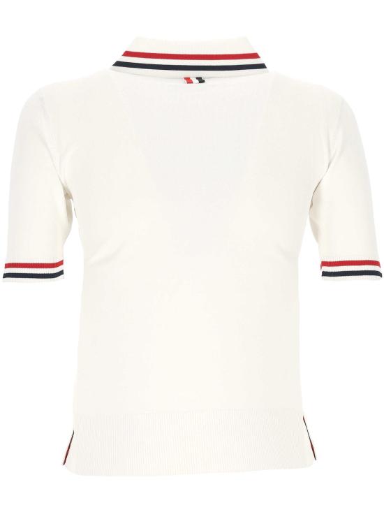 26SS 톰브라운 반팔 티셔츠 FKP132A Y5502100 White - THOM BROWNE