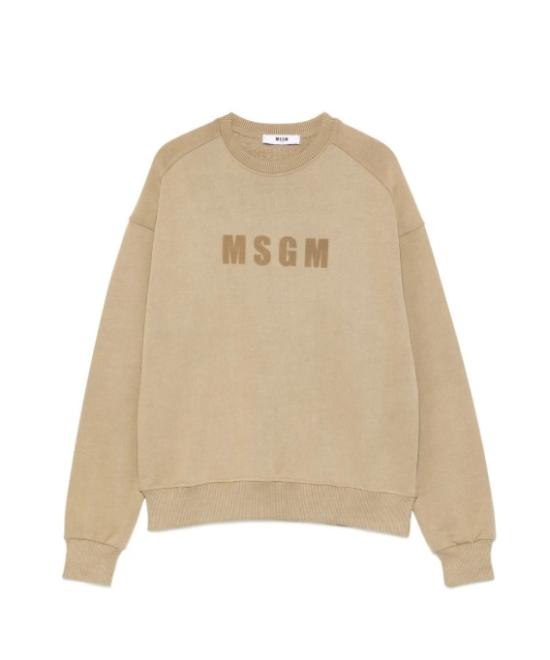 26SS [키즈] 엠에스지엠 티셔츠 S6MSJUSW153 094 Fango mud