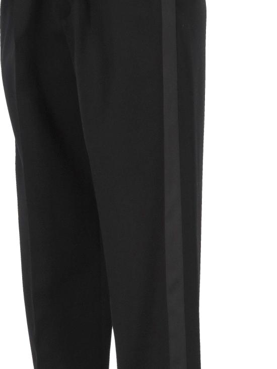 26SS 생로랑 스트레이트 팬츠 858994 Y7E631000 Black - SAINT LAURENT