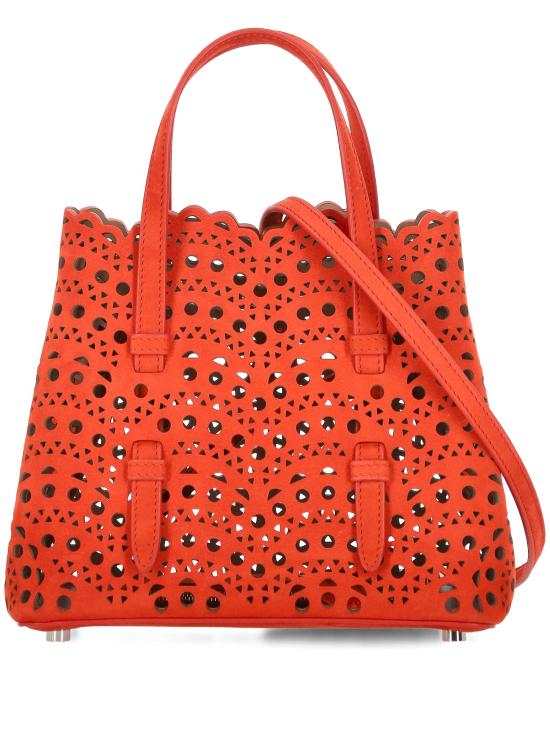 26SS 알라이아 숄더백 AA1S06720CA322 A50 ORANGE BRULE
