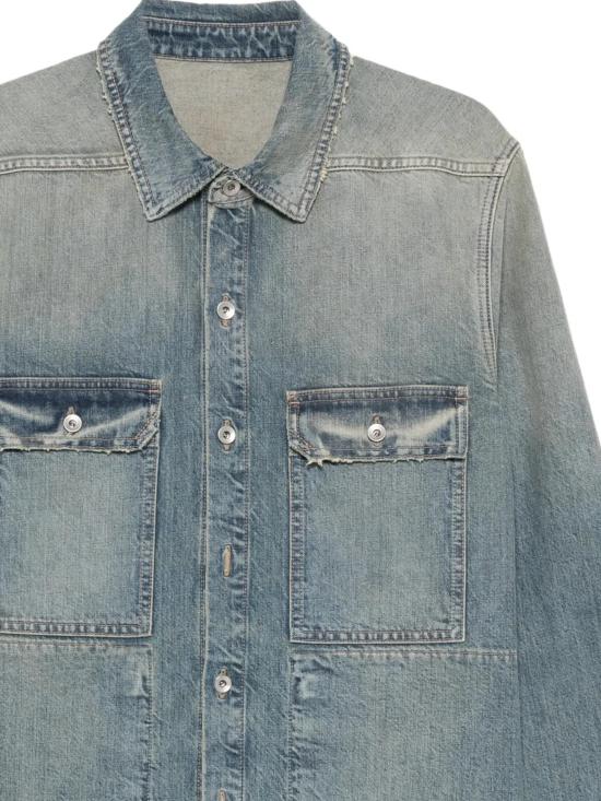 26SS 다크쉐도우 수트 자켓 DU01F4755 DWB06 Washed indigo - DRKSHDW