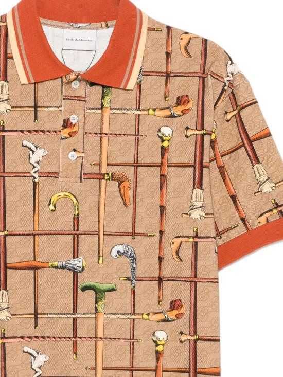 26SS 드롤드무슈 폴로 티셔츠 KPL175CO264 DBG - DROLE DE MONSIEUR