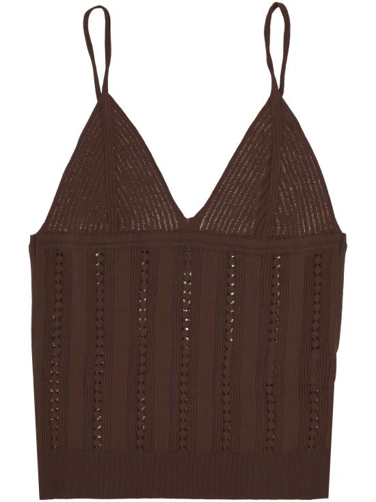 26SS 블루마린 민소매 티셔츠 P622M689A N0517 TOFFEE BROWN