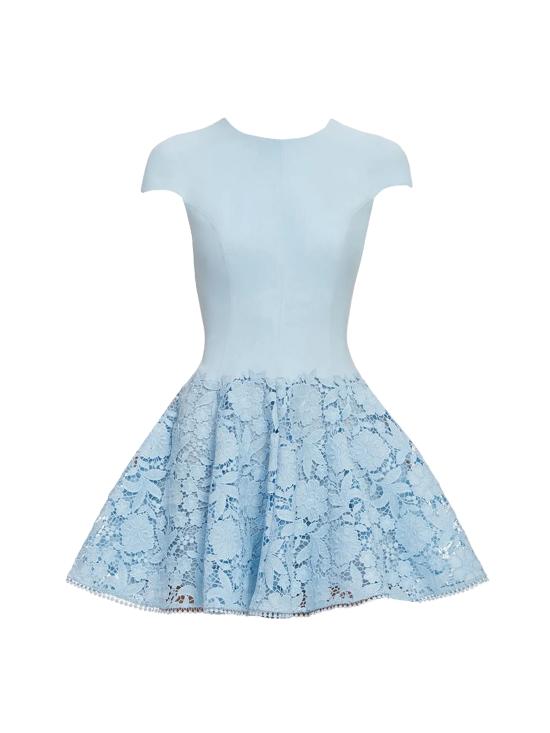 26SS 셀프 포트레이트 미디 원피스 SS26 095SBL BLUE