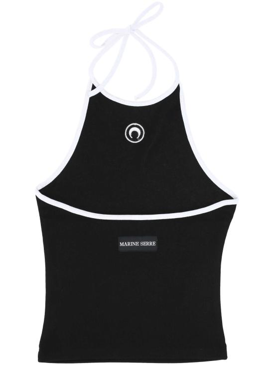 26SS 마린세르 민소매 티셔츠 WTO504A CJER0008BK96 Black - MARINE SERRE