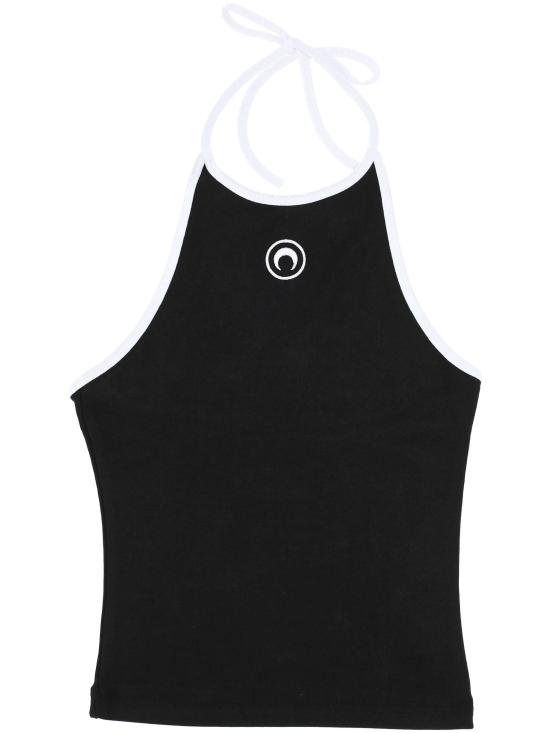 26SS 마린세르 민소매 티셔츠 WTO504A CJER0008BK96 Black
