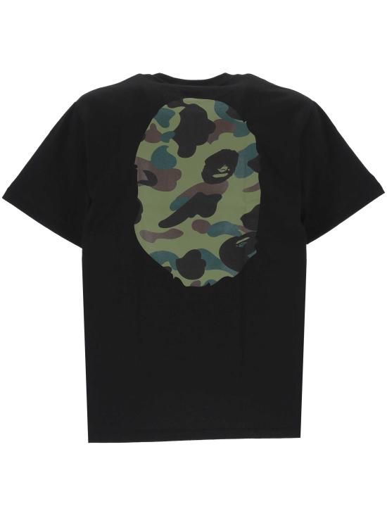 26SS 베이프 반팔 티셔츠 001TEM301015M BKXGR BLACK X GREEN - BAPE