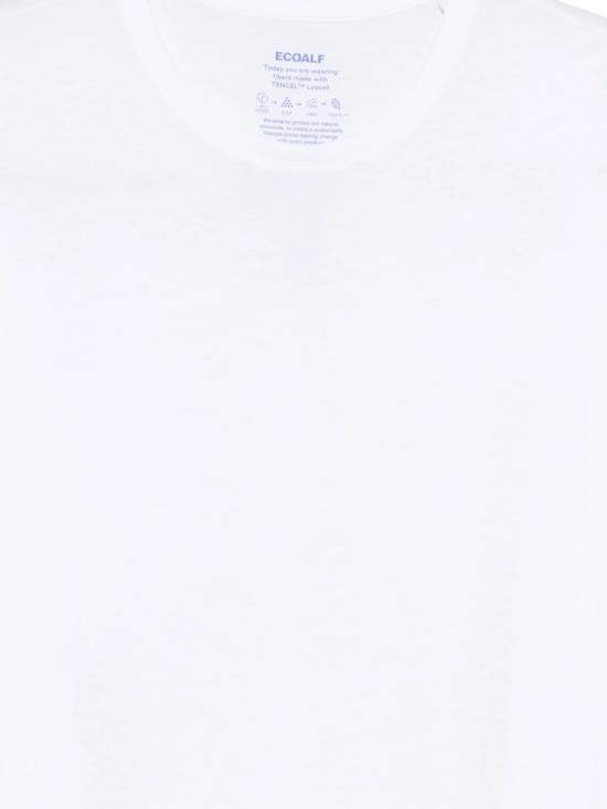 26SS 에콜프 반팔 티셔츠 MCMGATSLIMBE0824S26 000 White - ECOALF