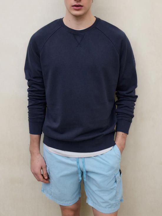 26SS 에콜프 긴팔 티셔츠 MCMGASTBERJA0833S26 161 Deep navy - ECOALF