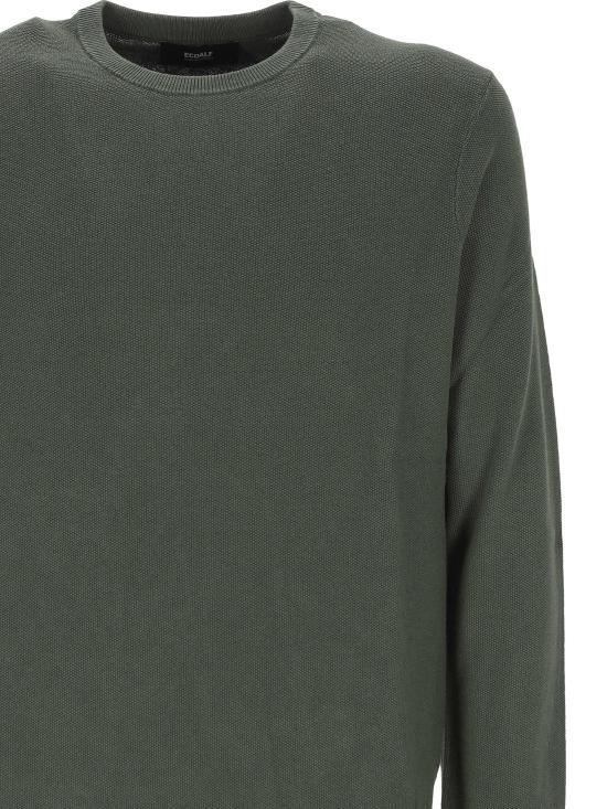 26SS 에콜프 스웨터 MCMGAKNNARAN0650S26 125 GREEN SHADOW - ECOALF