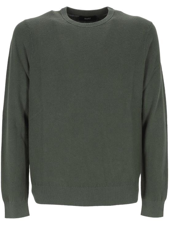 26SS 에콜프 스웨터 MCMGAKNNARAN0650S26 125 GREEN SHADOW