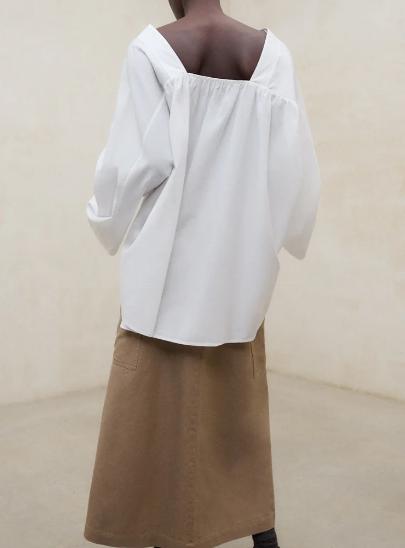 26SS 에콜프 셔츠 MCWGASRPIA000175S26 White - ECOALF