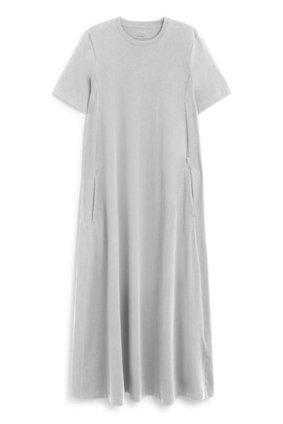 26SS 에콜프 미디 원피스 MCWGADRELETT0803S26 572 Ice grey