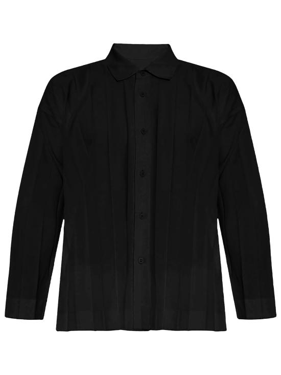 26SS 이세이 미야케 긴팔 셔츠 HP66FJ176 15 Black