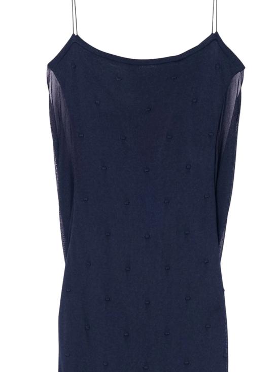 26SS 자크뮈스 미디 원피스 DRW00813AK00317 390 Dark navy - JACQUEMUS