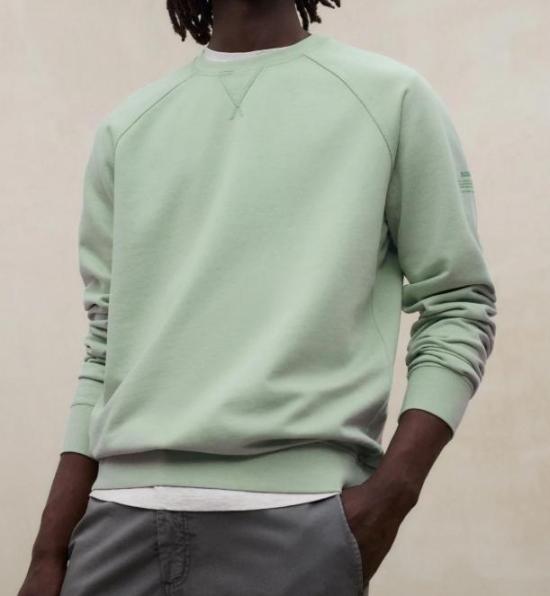 26SS 에콜프 긴팔 티셔츠 MCMGASTBERJA0833S26 099 Jade - ECOALF