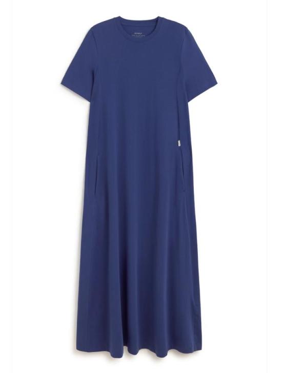 26SS 에콜프 미디 원피스 MCWGADRELETT0803S26 510 Blue indigo