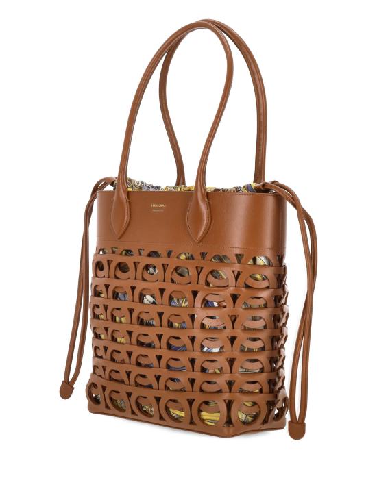 26SS 살바토레 페라가모 토트백 21A012 789999 NATURALE MULTICOLOR - SALVATORE FERRAGAMO