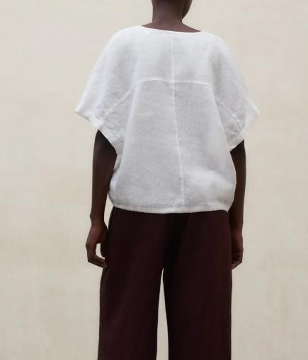 26SS 에콜프 셔츠 MCWGASRDORAS0710S26 000 White - ECOALF