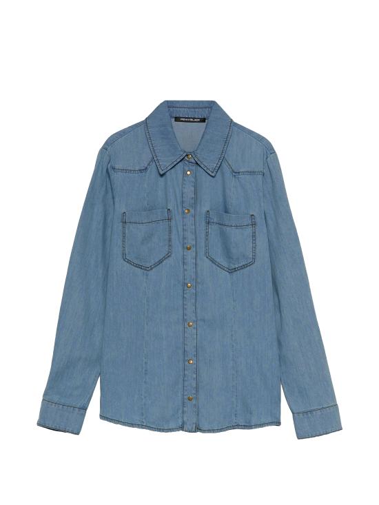 26SS 페니 블랙 셔츠 2611111293200 1754002 Blue jeans