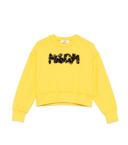 26SS [키즈] 엠에스지엠 티셔츠 S6MSJGSW088 MS009 Primrose yellow