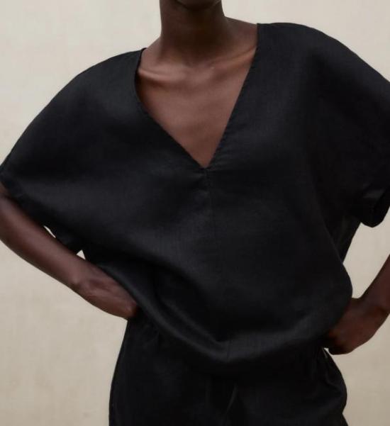 26SS 에콜프 셔츠 MCWGASRDORAS0710S26 319 Black - ECOALF